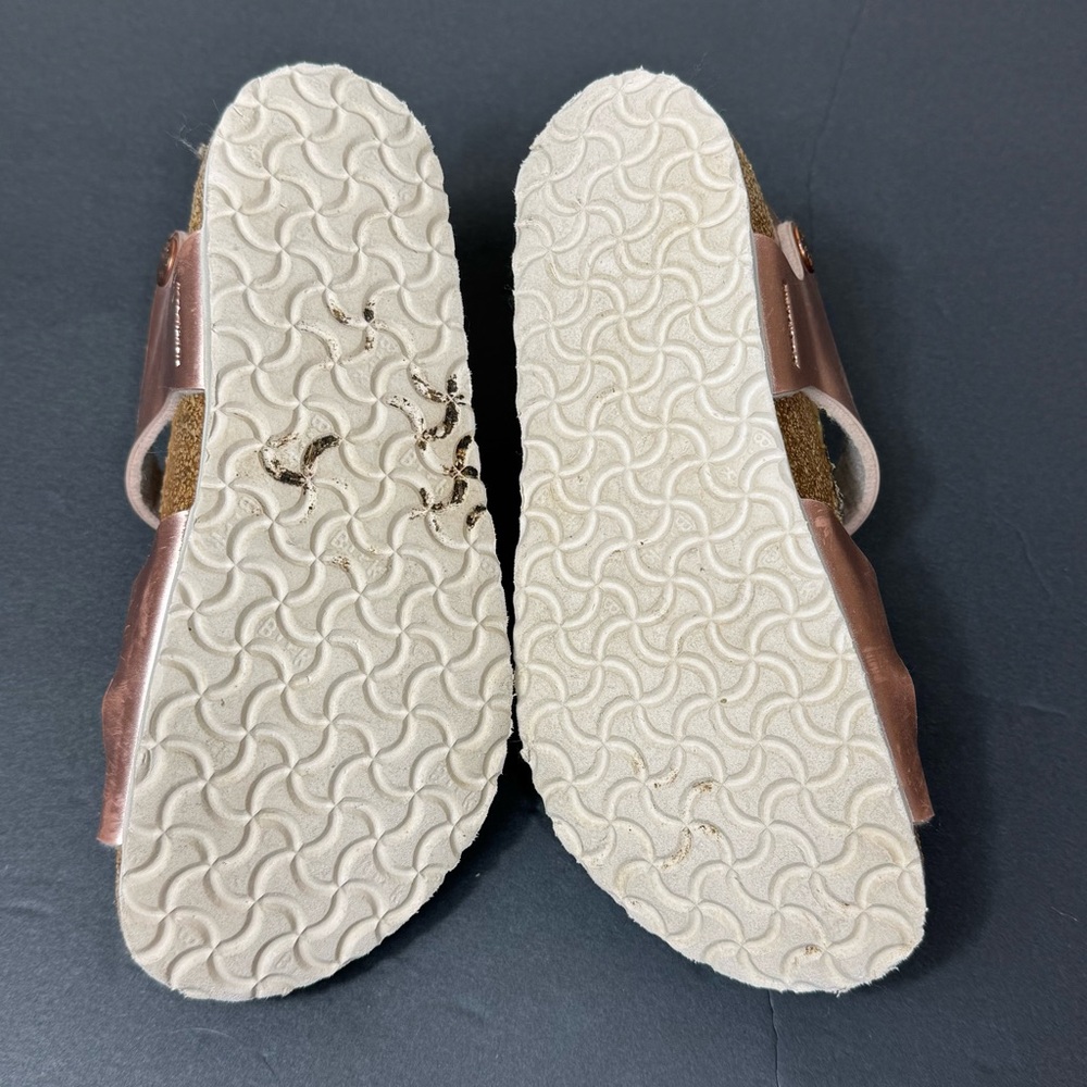 Birkenstock Kids Rio Sandals Rose Gold size US 13 - 13.5 - Picture 9 of 10